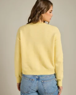 Knitwear|Jackets & Coats*Pink Diamond Nolan Knit Cardigan Yellow