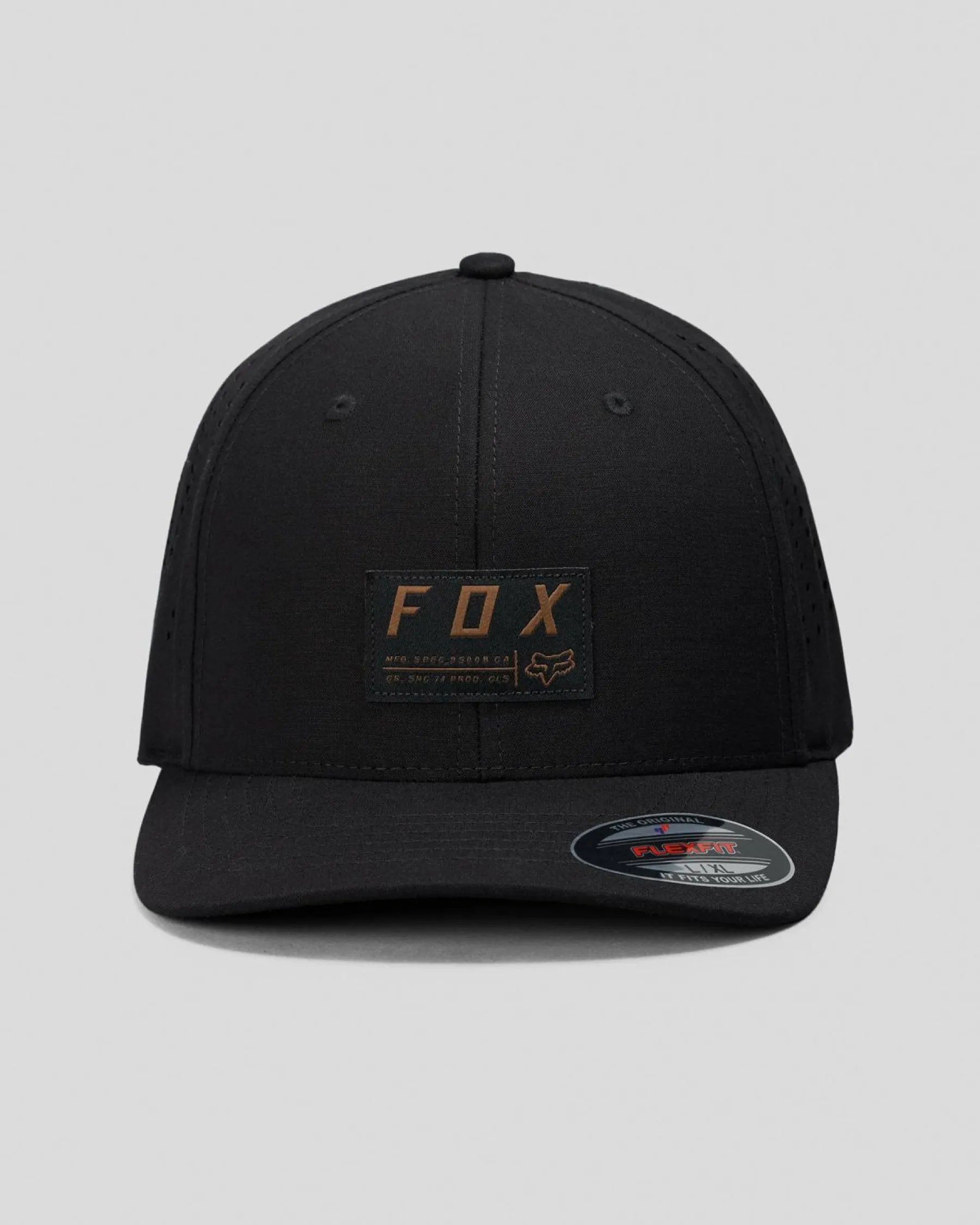 Headwear*Fox Non Stop Tech Flexfit Cap Black