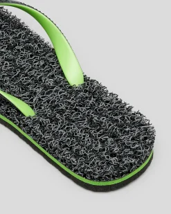 Flip Flops & Sandals*Kustom Noodle Marle Thongs Black/green