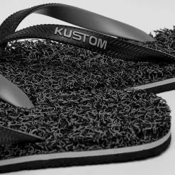 Flip Flops & Sandals*Kustom Noodle Marle Thongs Black Grey