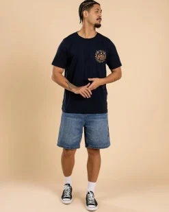 Tops & T-Shirts*Jacks Noosa T-Shirt Navy