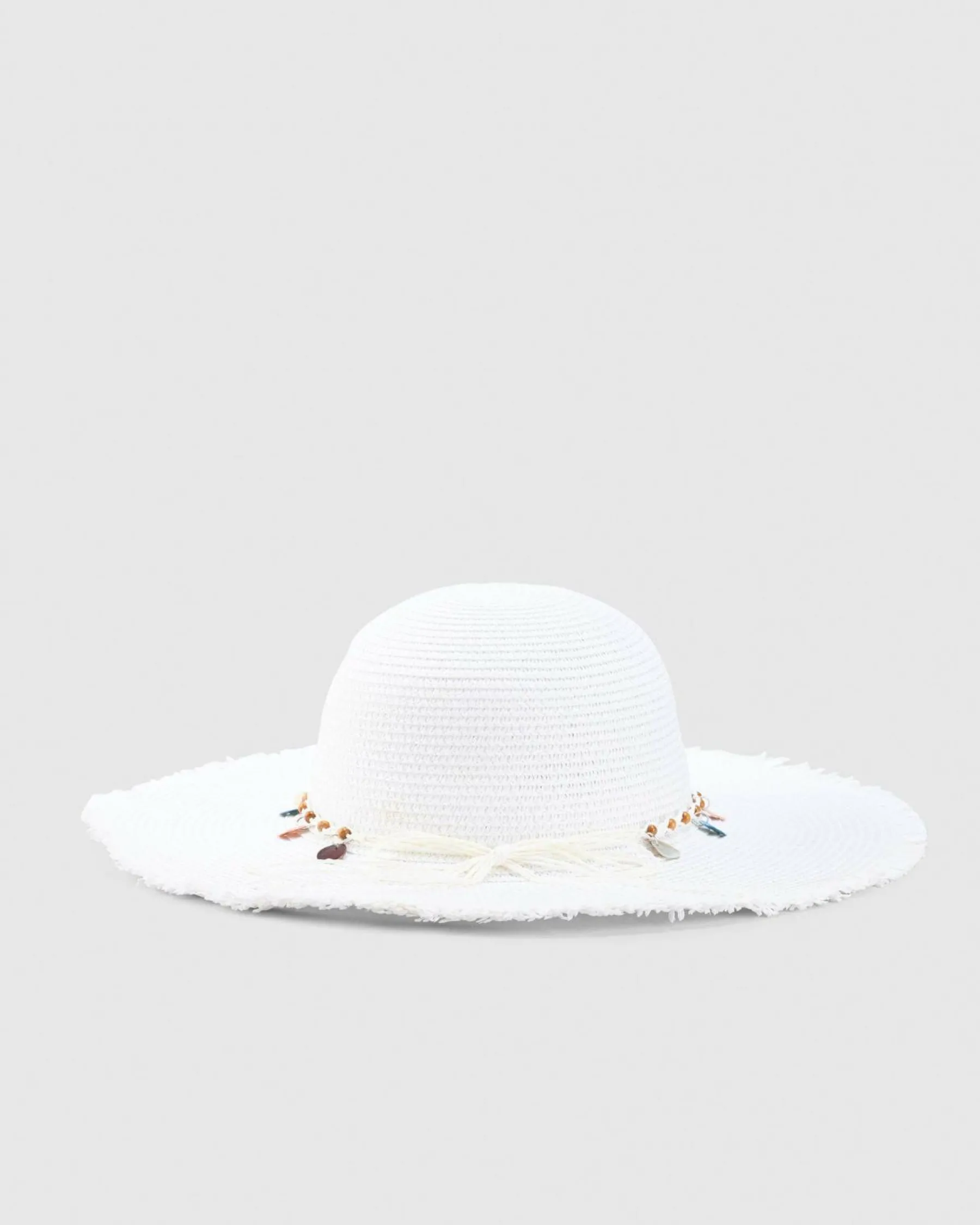 Headwear*Mooloola Nora Floppy Hat White