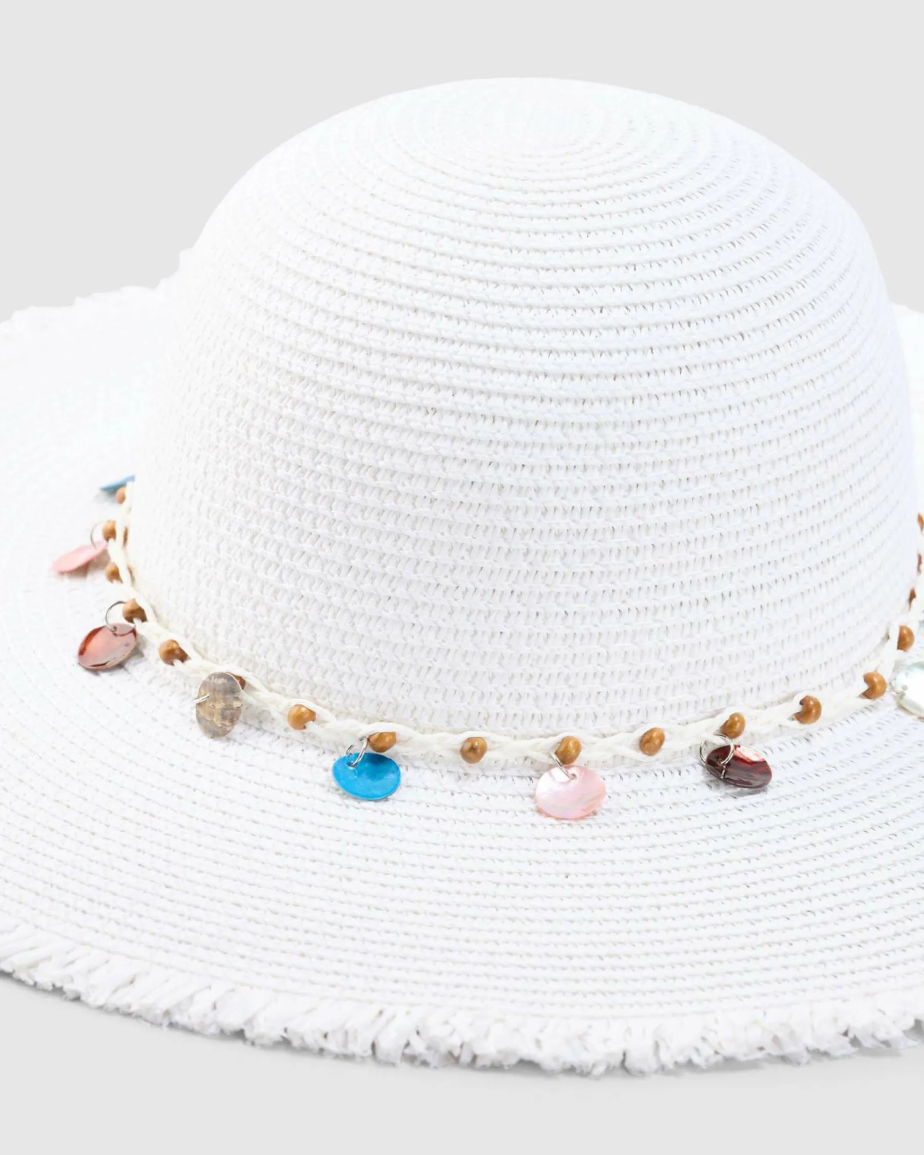 Headwear*Mooloola Nora Floppy Hat White