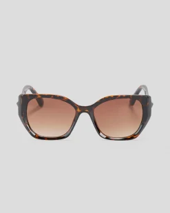 Sunglasses*Indie Eyewear Nora Sunglasses Tort/gd Brn