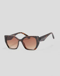 Sunglasses*Indie Eyewear Nora Sunglasses Tort/gd Brn