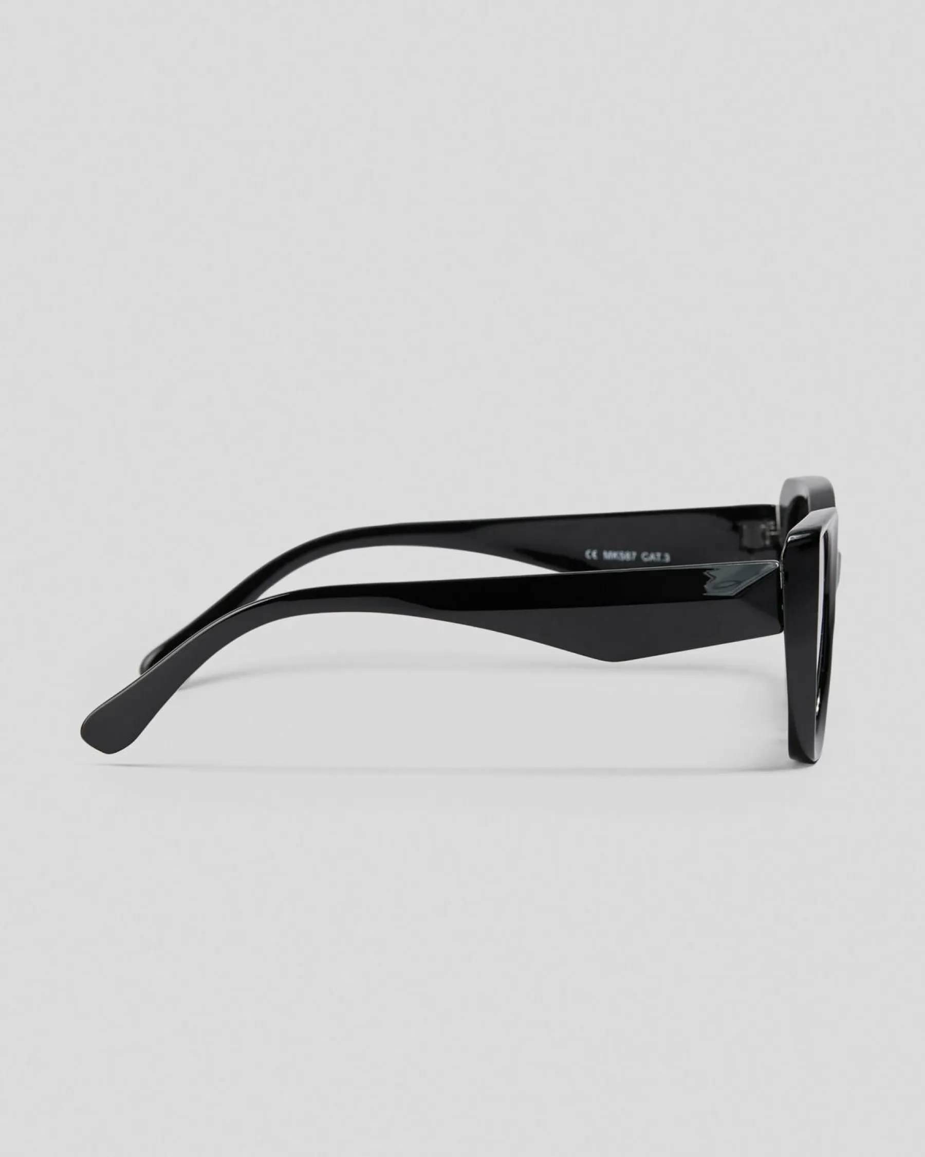 Sunglasses*Indie Eyewear Nora Sunglasses Black/smk