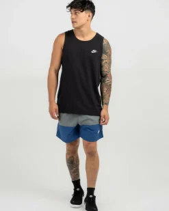 Activewear|Tops & T-Shirts*Nike NSW Club Singlet Black/white