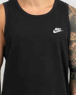 Activewear|Tops & T-Shirts*Nike NSW Club Singlet Black/white