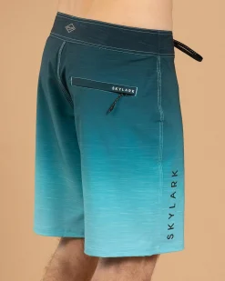 Board Shorts|Shorts & Bottoms*Skylark Numerous Board Shorts Mint Fade