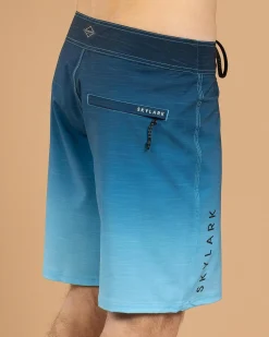 Board Shorts|Shorts & Bottoms*Skylark Numerous Board Shorts Blue Fade