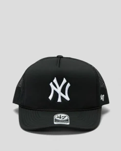 Headwear*Forty Seven NY Yankees Trucker Cap Black