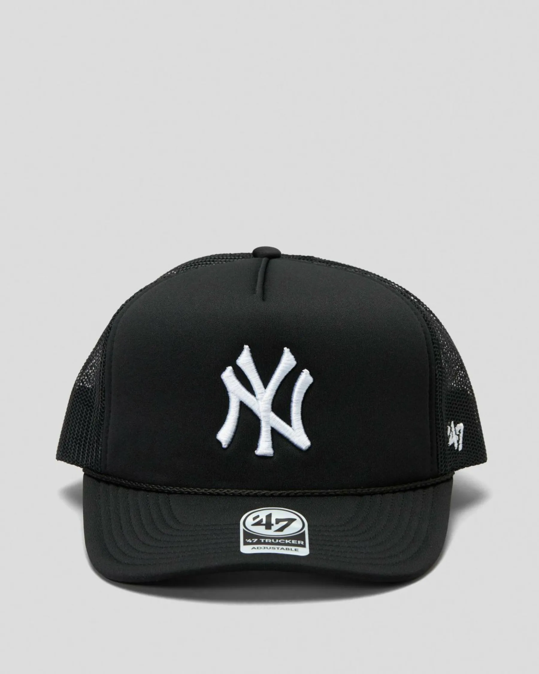 Headwear*Forty Seven NY Yankees Trucker Cap Black