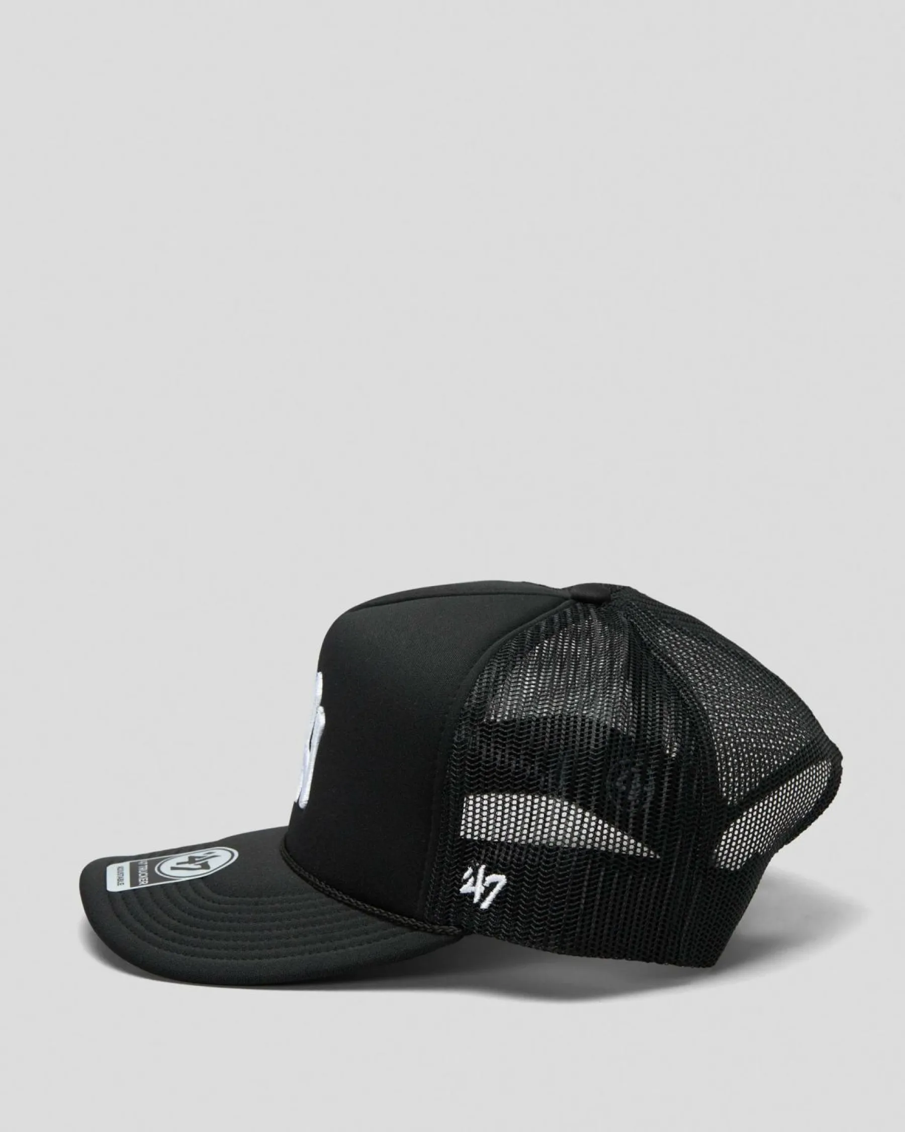 Headwear*Forty Seven NY Yankees Trucker Cap Black