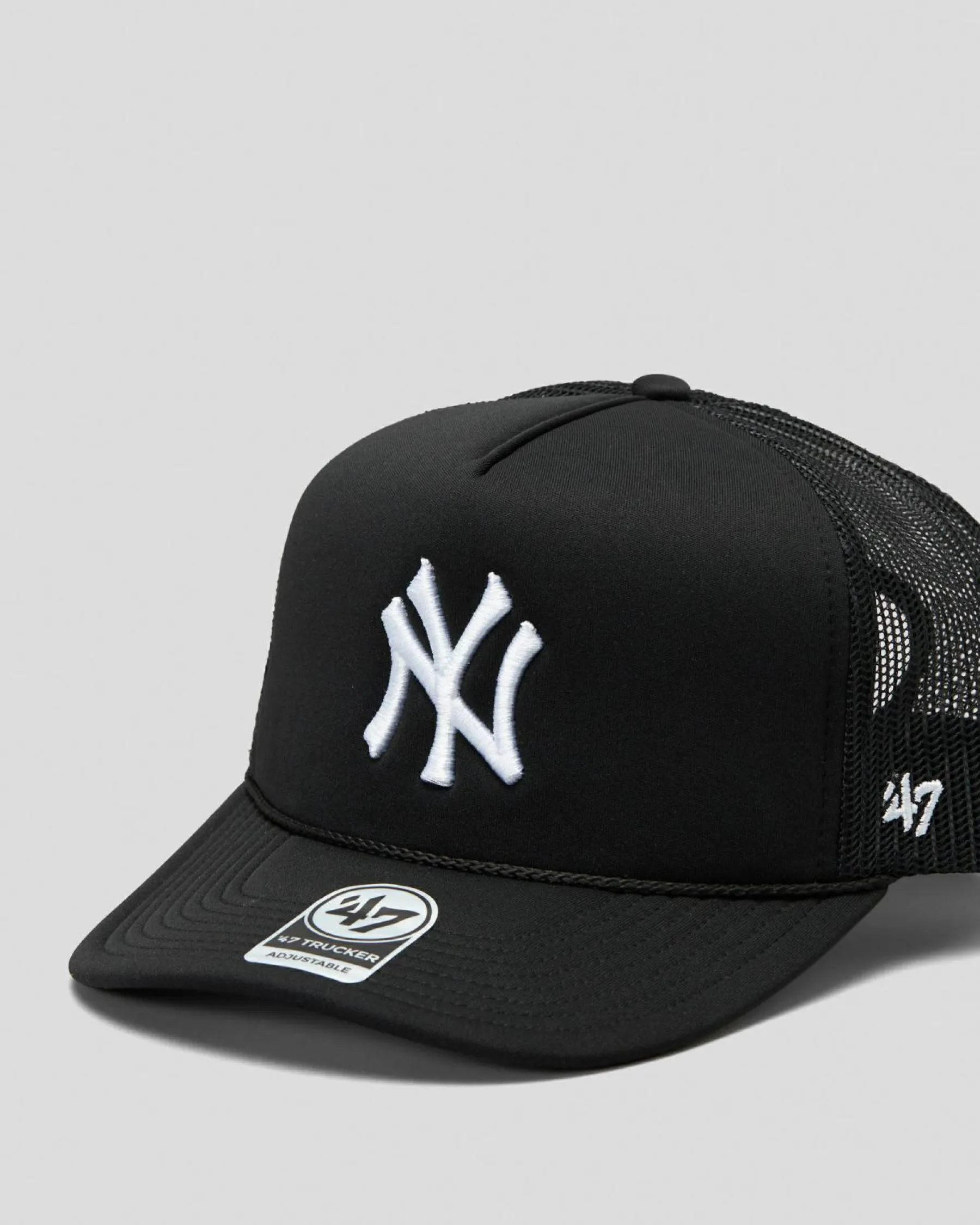 Headwear*Forty Seven NY Yankees Trucker Cap Black