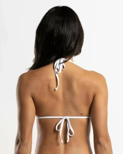 Bikinis*Topanga Nylee Knot Bralette Bikini Top White