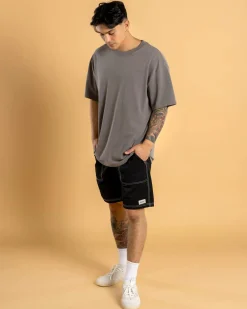 Board Shorts|Shorts & Bottoms*Rhythm Nylon Fatigue Jam Shorts Black