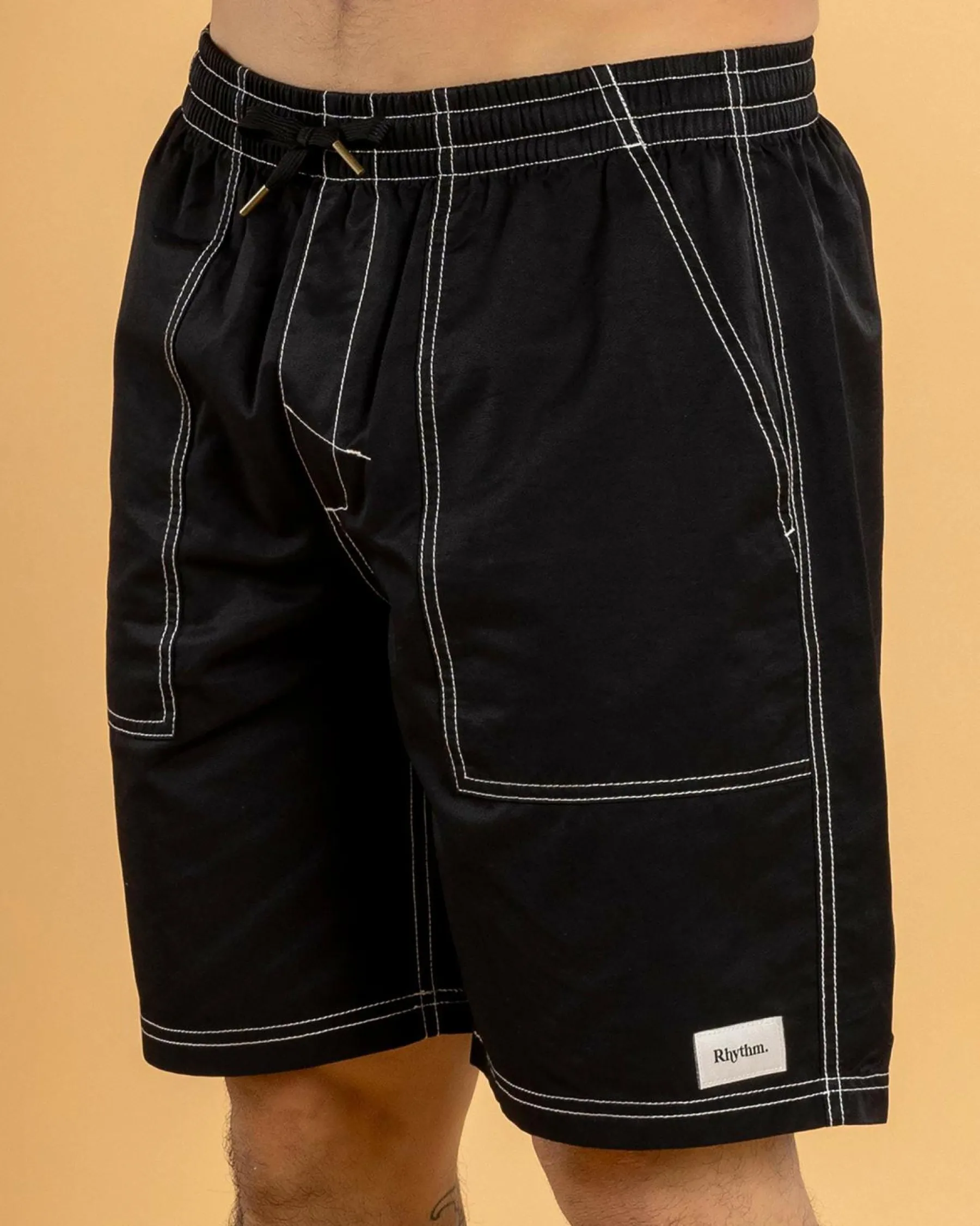 Board Shorts|Shorts & Bottoms*Rhythm Nylon Fatigue Jam Shorts Black