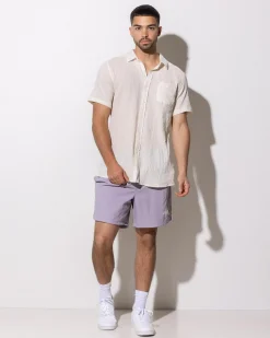 Shorts & Bottoms*S-Double Nylon King Coast Shorts Dusty Grape