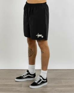 Shorts & Bottoms*S-Double Nylon King Coast Shorts Black