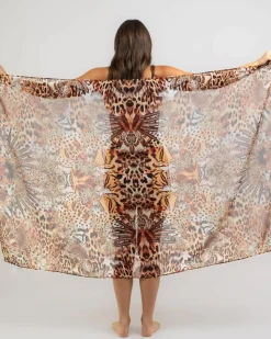 Sarongs*Kaiami Nyssa Sarong Leopard