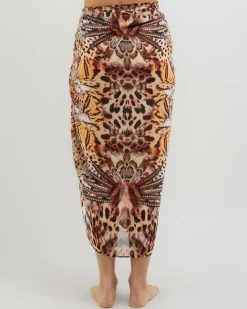 Sarongs*Kaiami Nyssa Sarong Leopard