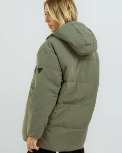Outlet Ocean Ways Hooded Puffer Jacket Women Jackets & Coats