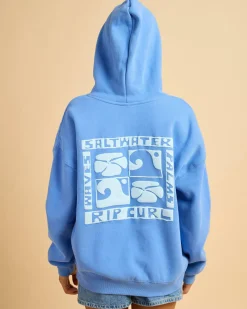 Jumpers & Hoodies*Rip Curl Oceanic Heritage Hoodie Blue