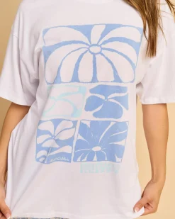 Tops*Rip Curl Oceanic Heritage T-Shirt Optical White