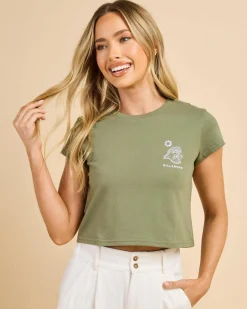 Tops*Billabong Oceans Greatest T-Shirt Luv Army
