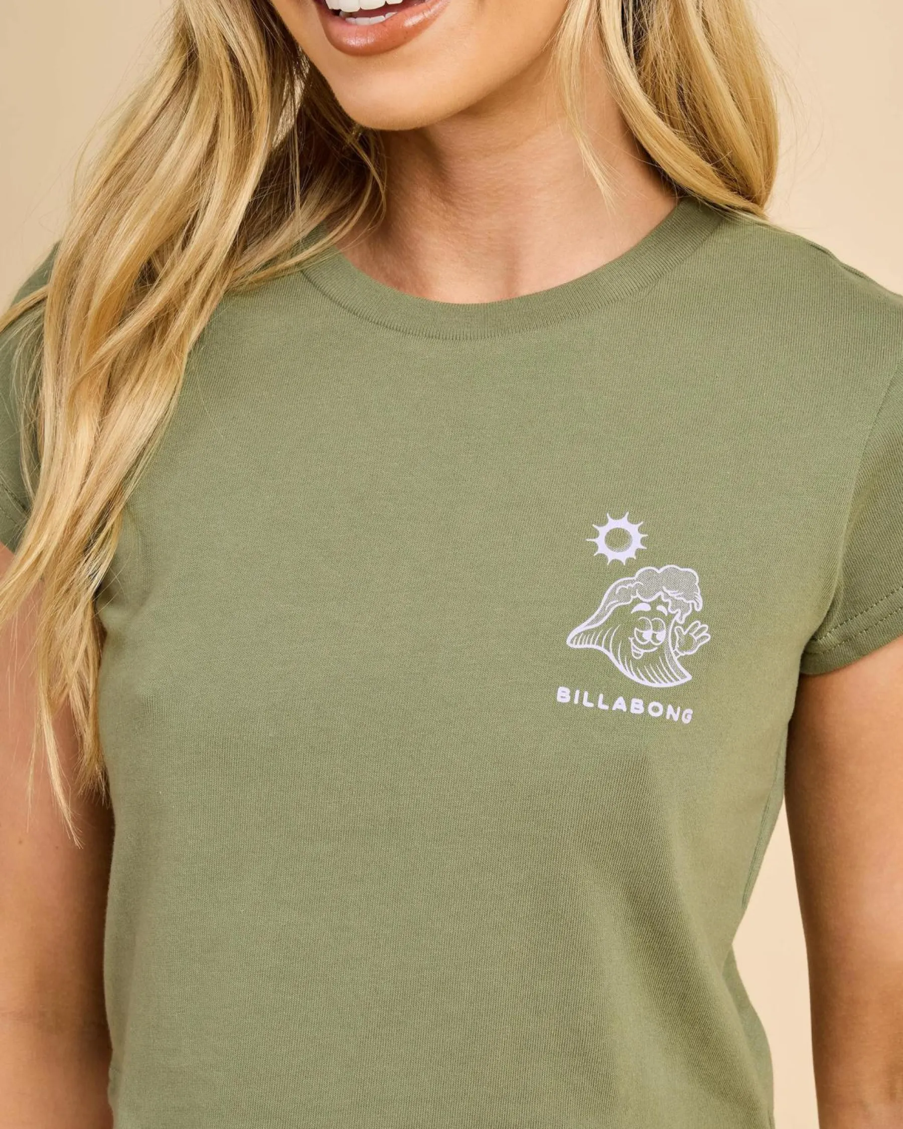 Tops*Billabong Oceans Greatest T-Shirt Luv Army