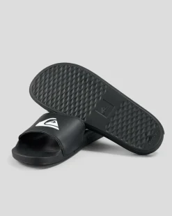 Slides*Quiksilver Odian Slides Black