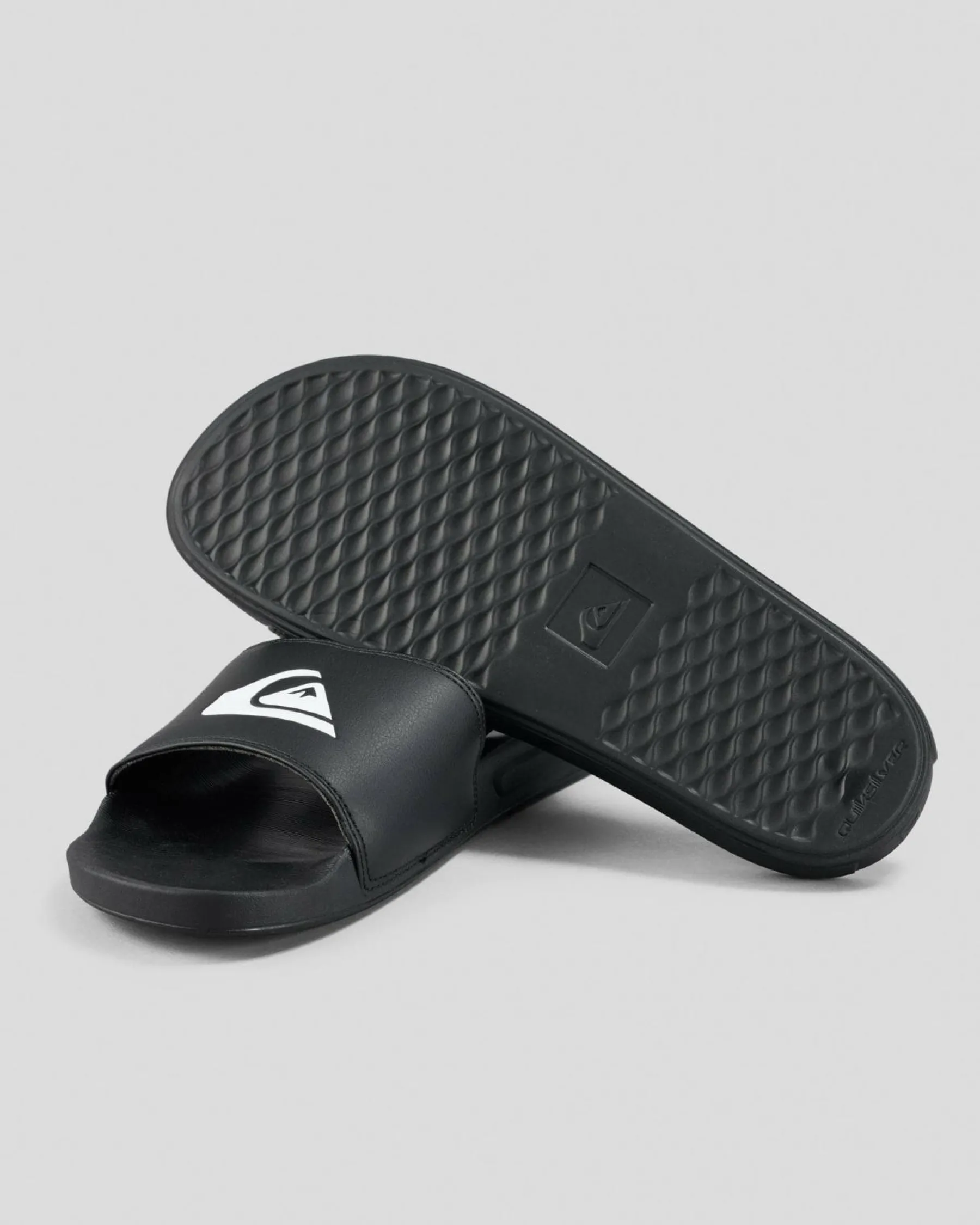 Slides*Quiksilver Odian Slides Black