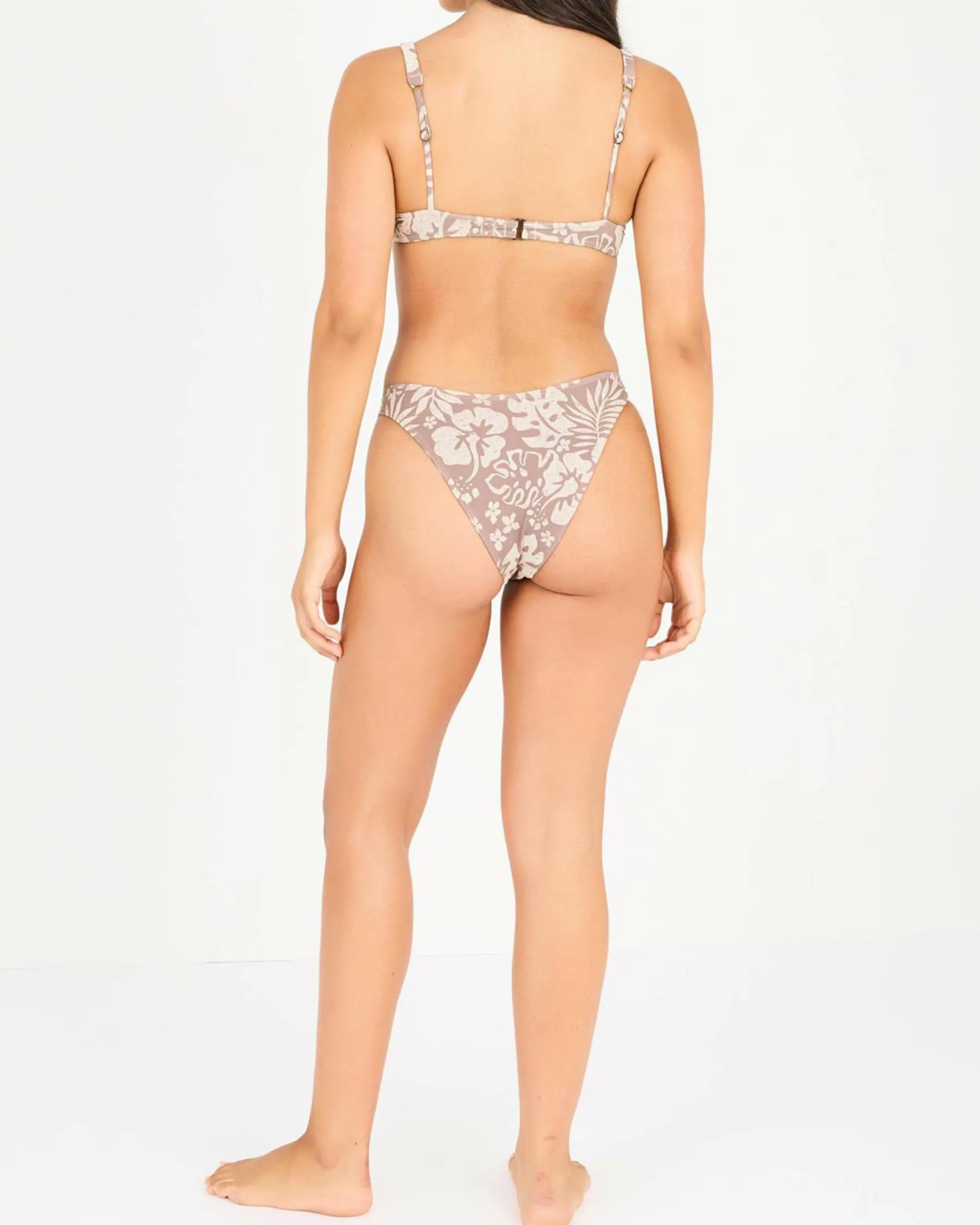 Bikinis*Billabong Off Tropic Hike Skimpy Bikini Bottom Sweet Earth