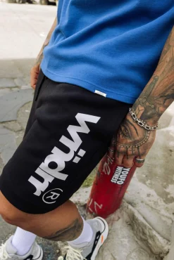 Shorts & Bottoms*Wndrr Offcut Tech Track Shorts Black
