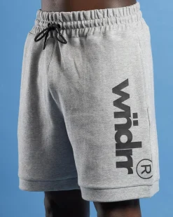Shorts & Bottoms*Wndrr Offcut Tech Track Shorts Grey Marle