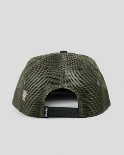 Headwear*Thunder OG Grenade Trucker Cap Black/olive