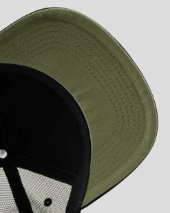 Headwear*Thunder OG Grenade Trucker Cap Black/olive