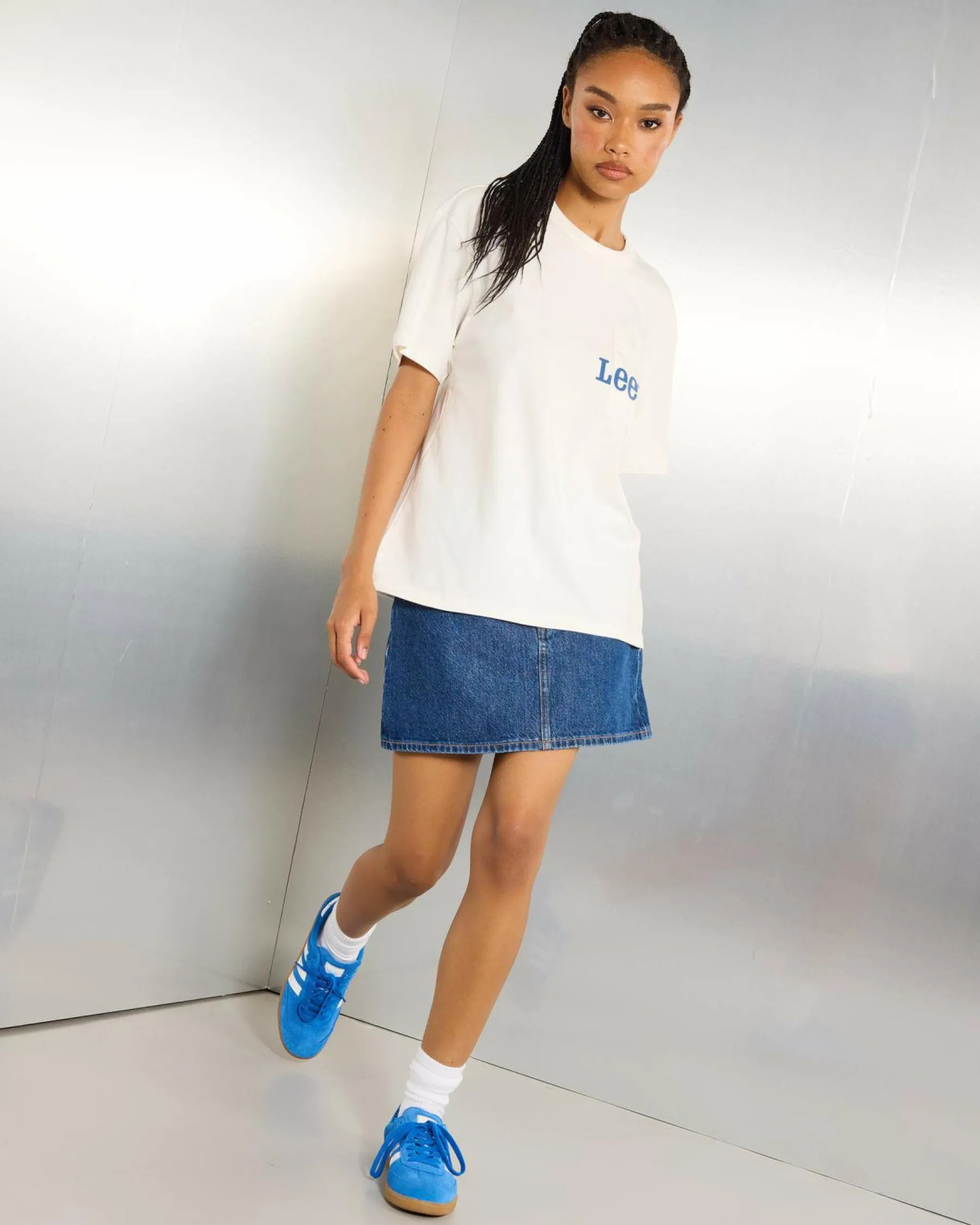 Tops*Lee OG Relaxed Pocket T-Shirt Vintage White
