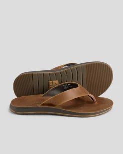 Flip Flops & Sandals*Reef Ojai Classic Sandals Dark Brown