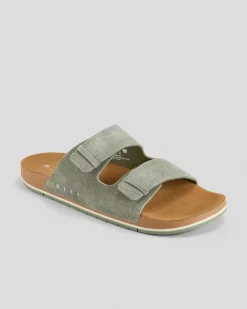 Flip Flops & Sandals*Reef Ojai Two Bar Sandals Faded Olive
