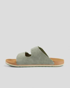 Flip Flops & Sandals*Reef Ojai Two Bar Sandals Faded Olive