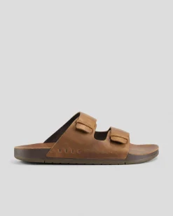 Flip Flops & Sandals*Reef Ojai Two Bar Sandals Dark Brown