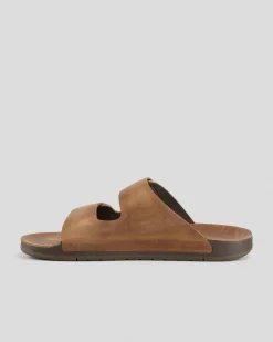 Flip Flops & Sandals*Reef Ojai Two Bar Sandals Dark Brown