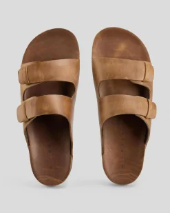 Flip Flops & Sandals*Reef Ojai Two Bar Sandals Dark Brown