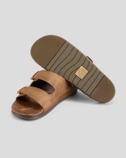 Flip Flops & Sandals*Reef Ojai Two Bar Sandals Dark Brown