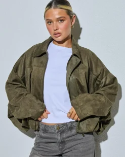 Hot r Faux Suede Jacket Women Jackets & Coats