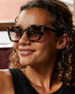 Sunglasses*Indie Eyewear Olivia Sunglasses Tort/gd Brown