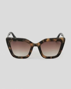 Sunglasses*Indie Eyewear Olivia Sunglasses Tort/gd Brown