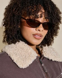 Sunglasses*Indie Eyewear Olivia Sunglasses Crs Brn/brn