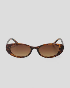 Sunglasses*Indie Eyewear Olivia Sunglasses Tort/gd Brn